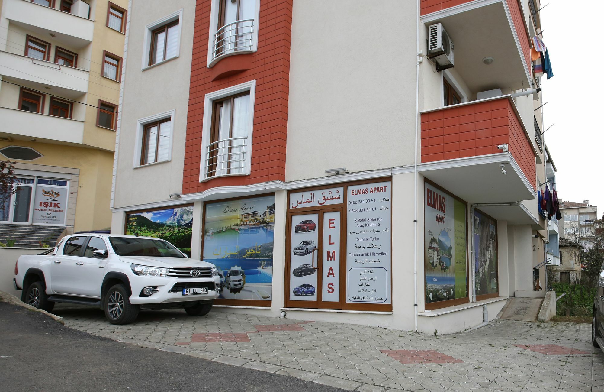 Elmas Apart Hotel Trabzon Exterior foto